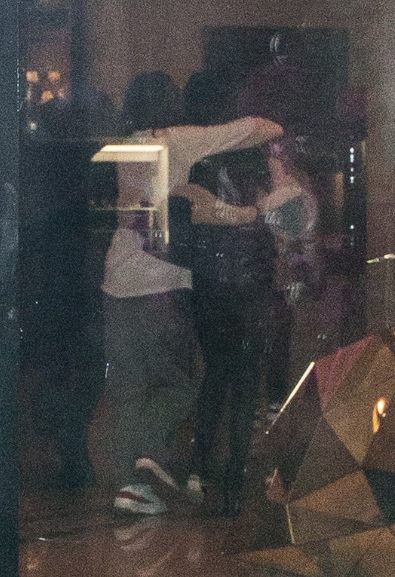 First it was their arrival in each others arms.