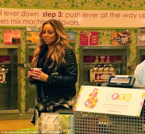 Mariah Carey spotted with ring from Packer engagement