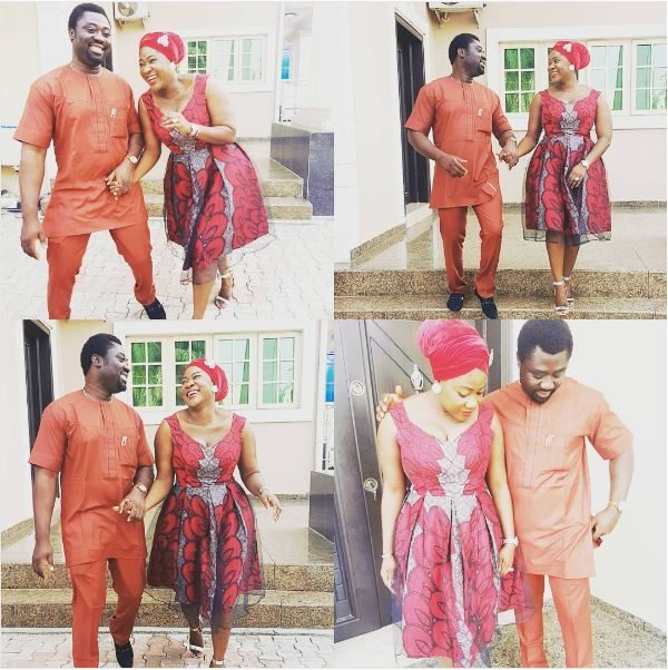 Picture Mercy johnson and Her Husband