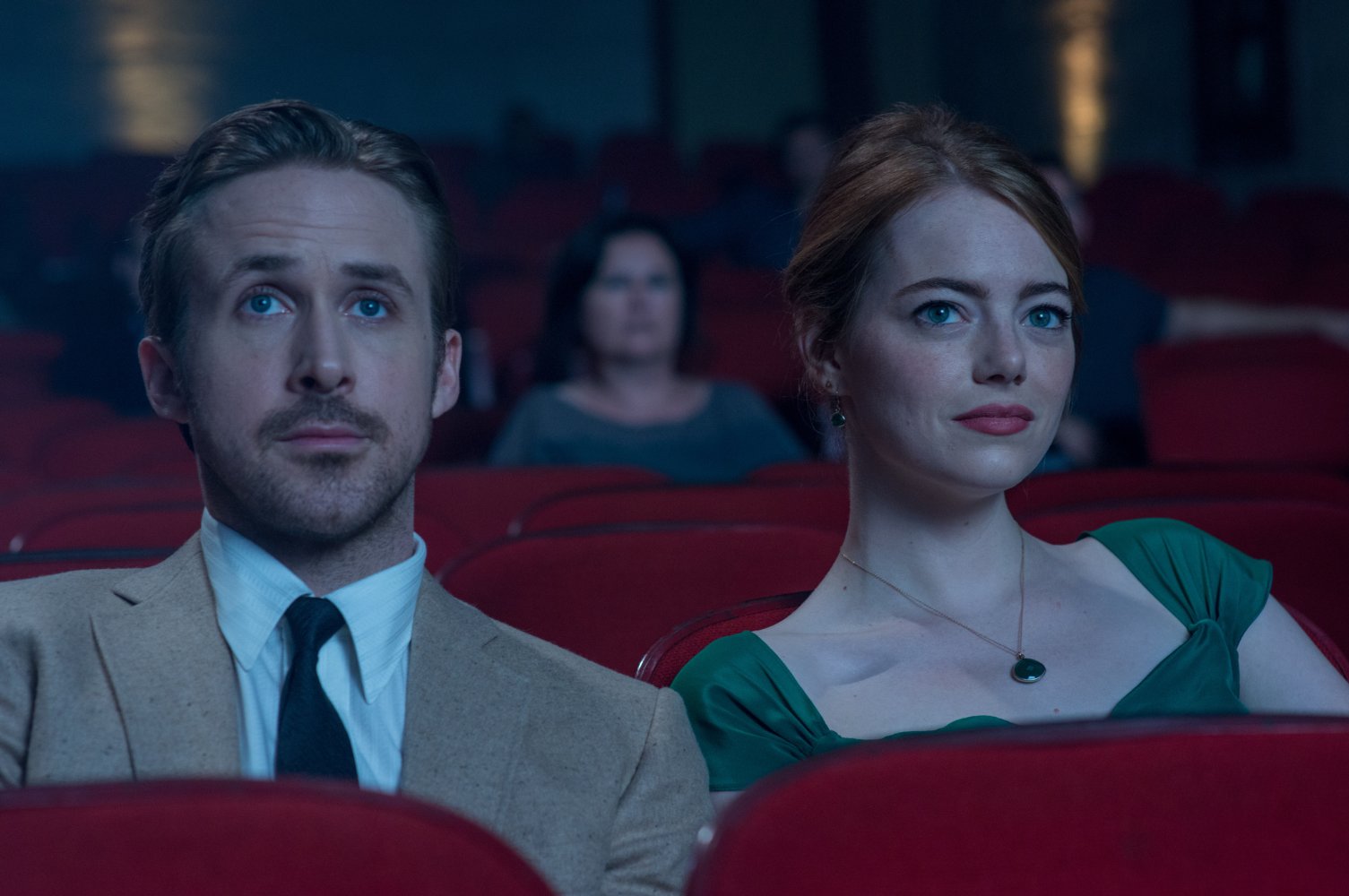 Ryan Gosling and Emma Stone in a still from La La Land. Credit: Various