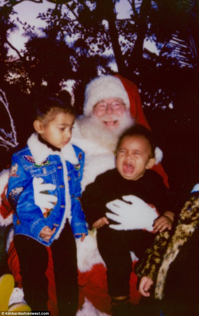 Saint be looking at North like; 'Why so loud bro?'