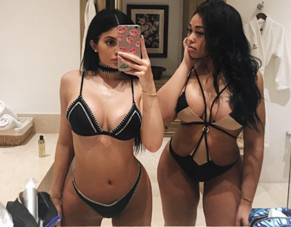 Kylie and her BFF, Jordyn Woods show off their gorgeous bodies