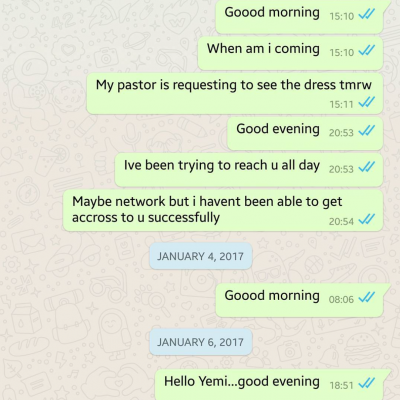 Bride story