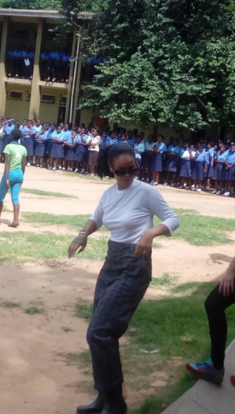 She's become quite the philanthropist