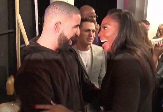 Serena Williams and Drake (2015)