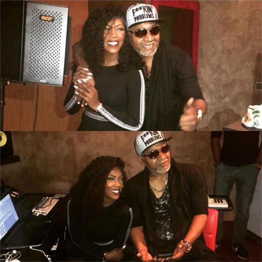 Tiwa Savage and Awilo Longomba