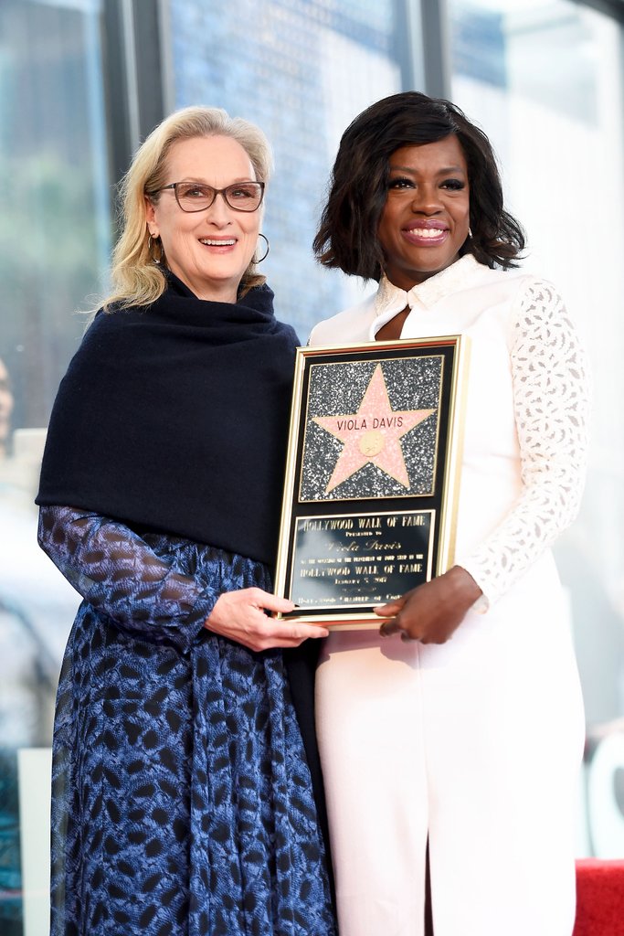 Meryl Streep presented Viola with