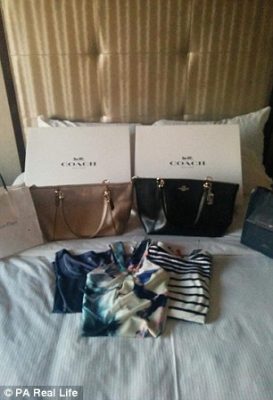 Some of Winnie's gifts from her Sugar daddies