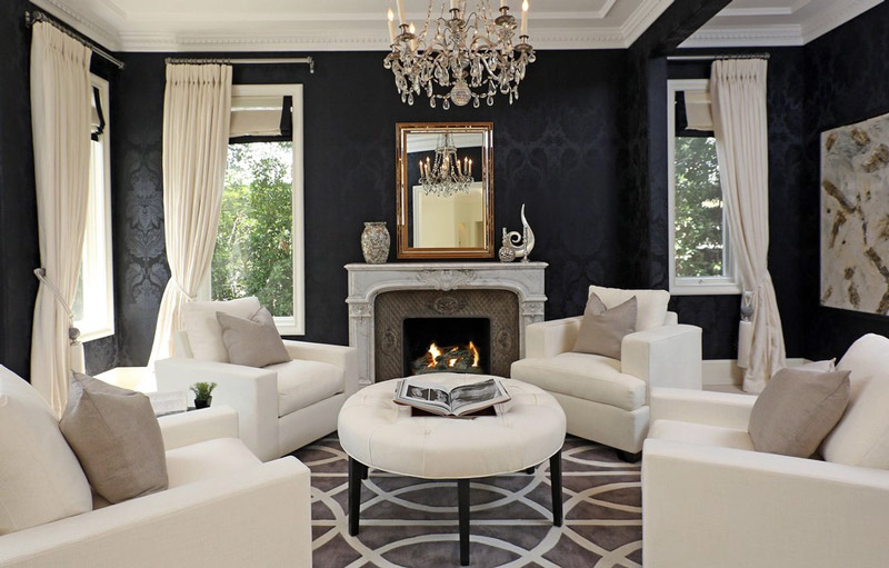 The French-styled house was custom built in 1992.