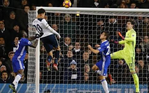 Moses charges as Alli grabs second goal.