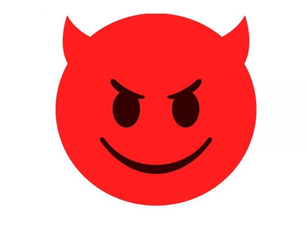 red demon emoji