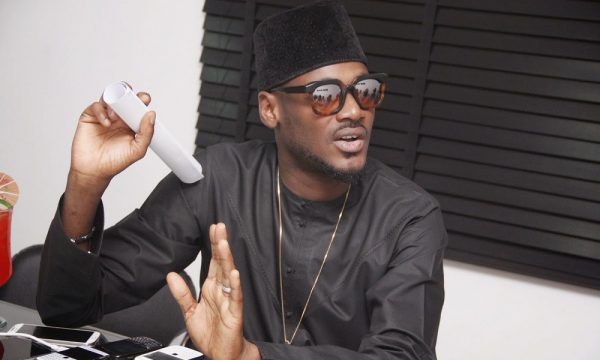 2face Idibia puled out of Monday's planned protest march on Saturday night