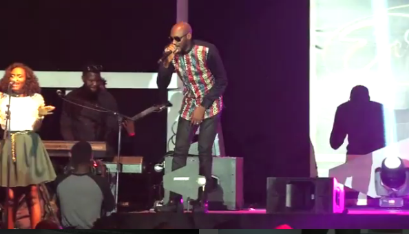2face Idibia performing at Eargasm concert in Lagos. Credit: Thenetng