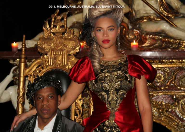 The Carters love them some themed paty's. They love it.
