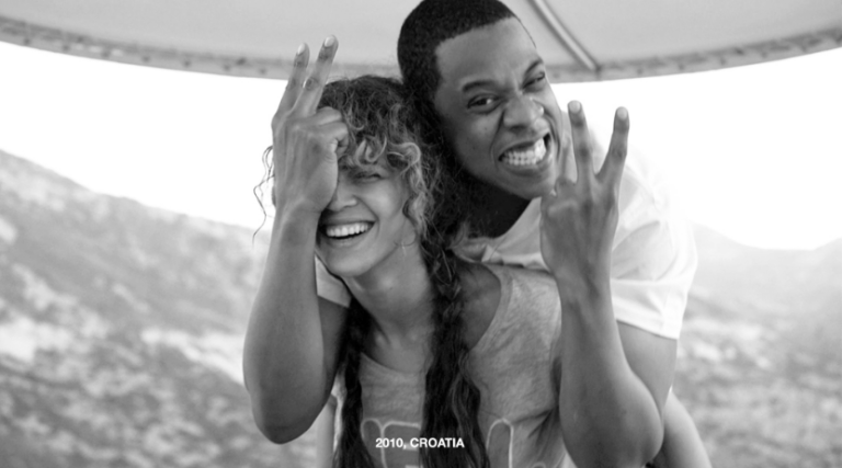 Happy times with Carters. Photos: Beyonce.com