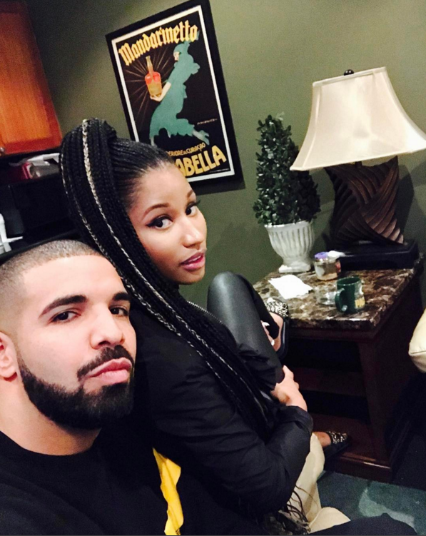 Drake and Nicki Minaj