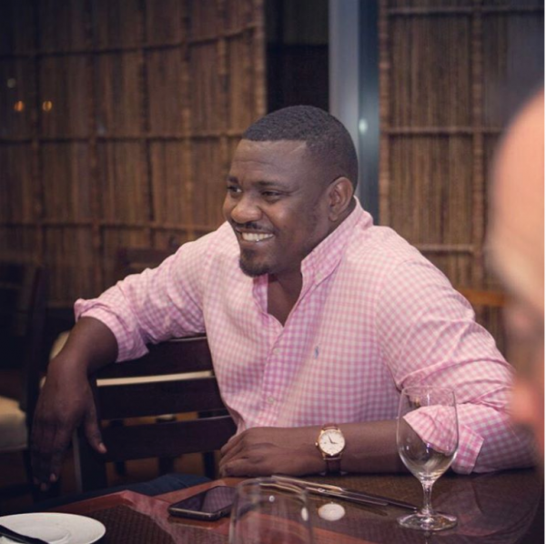 The actor is the last of three children of his parents