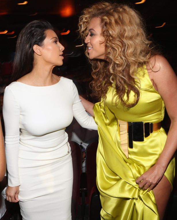 Kim and Beyonce