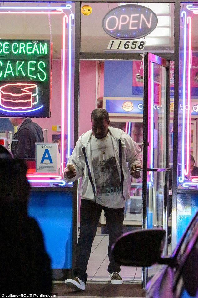 Kanye West ice cream