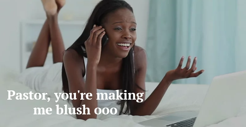 This must really be how the pastor made the wife feel. Photo: Naij