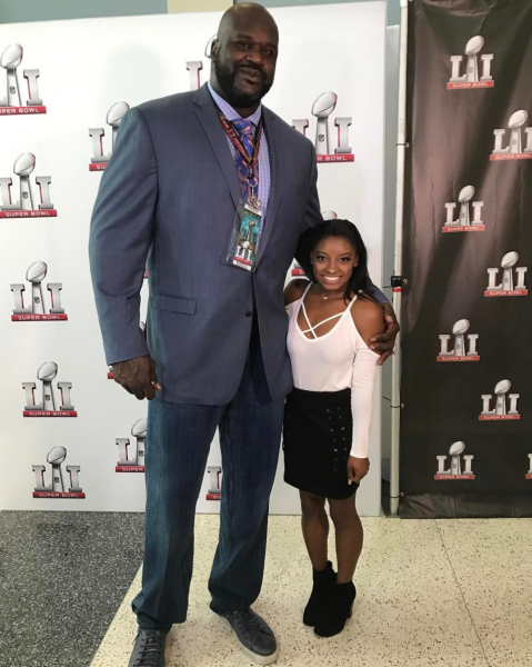 Shaq and Simone Biles