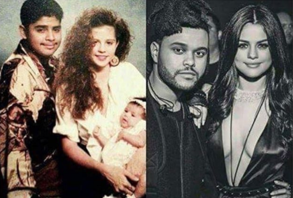 Selena Gomez and The Weeknd look like Selena's parents