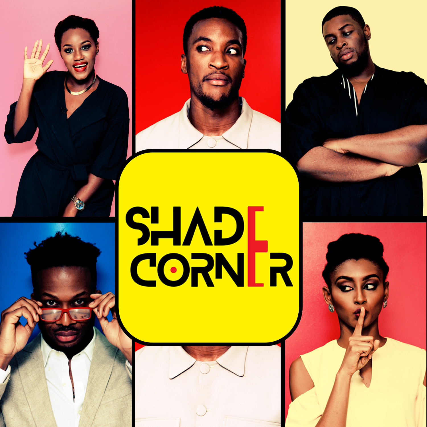 The Shade Corner is featuring five cast members, Akah Nnani, Adebayo Oke-Lawal, Makida Moka, Camille Shaiyen and Noble Ezeala