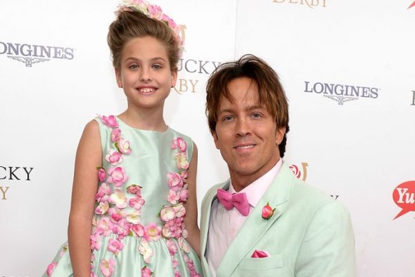 Her daughter Danielynn and her ex, Larry Birkhead.
