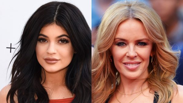 Kylie Jenner and Kylie Minogue
