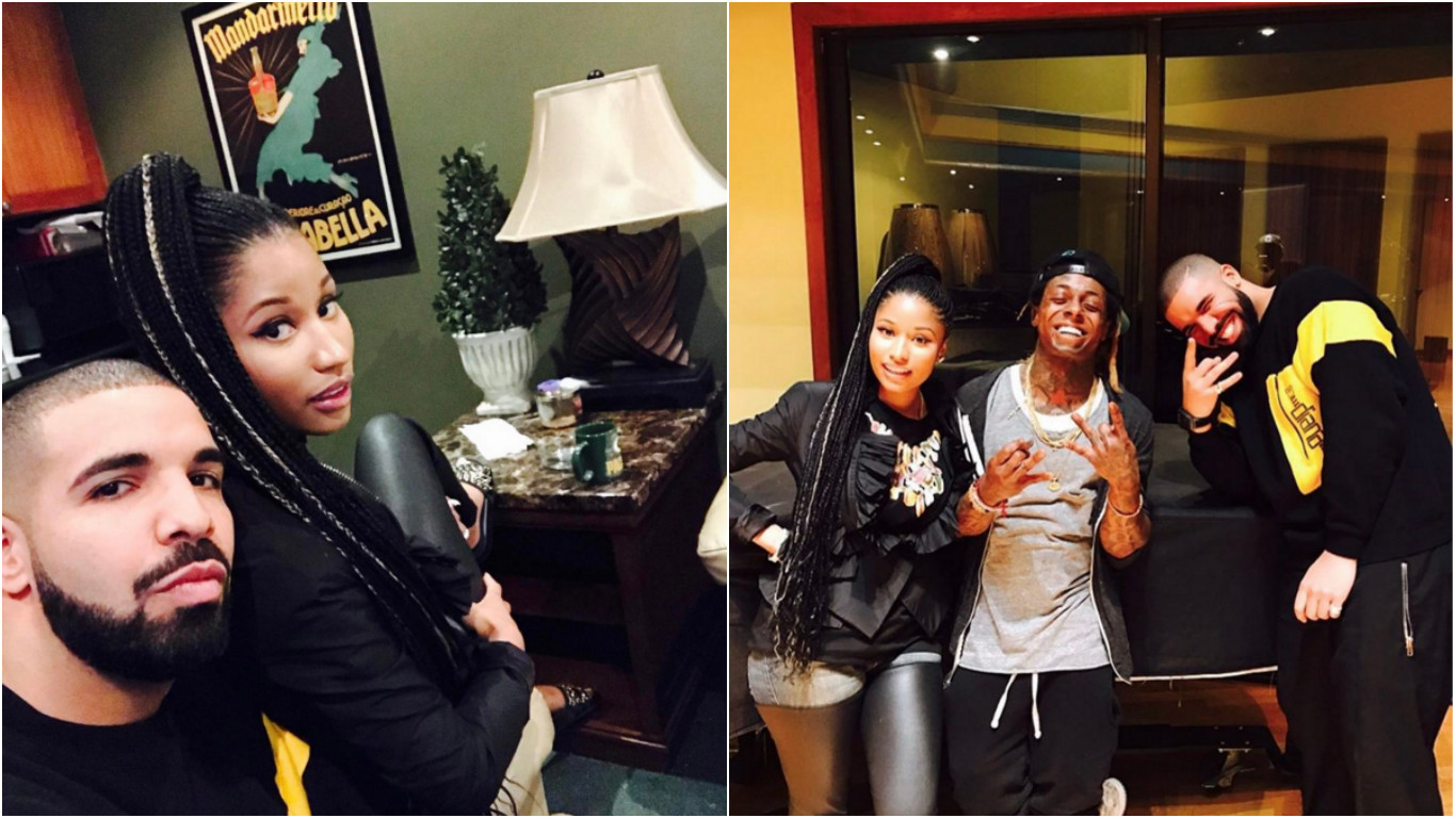 The rapper recently re-united with her Young Money family weeks after her split from Meek Mill