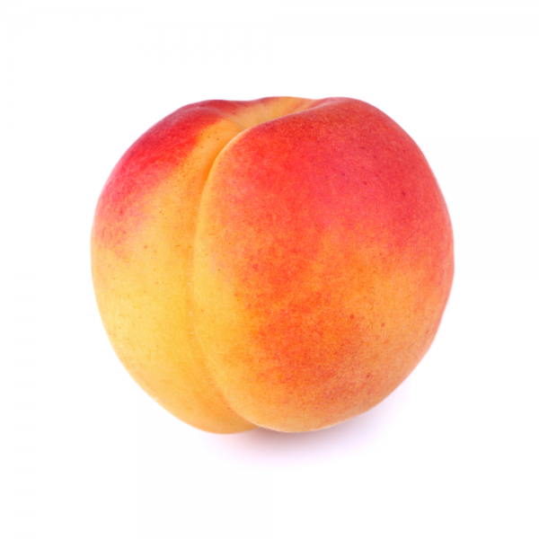 A well-rounded peach