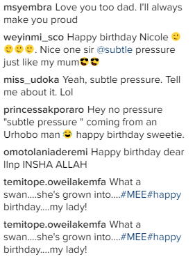 commenters on RMD's IG page