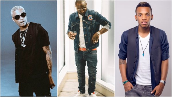 Wizkid, Davido, Tekno