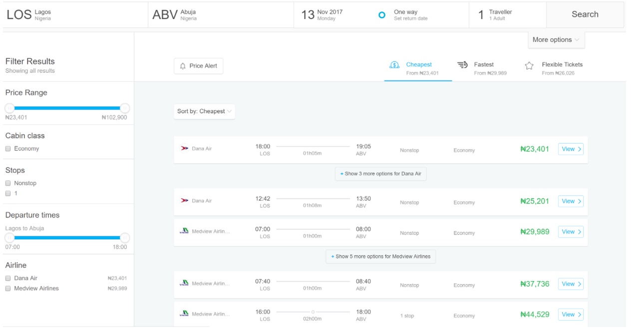 Fly.africa Is Offering The Best Airline Fares At The Cheapest Prices