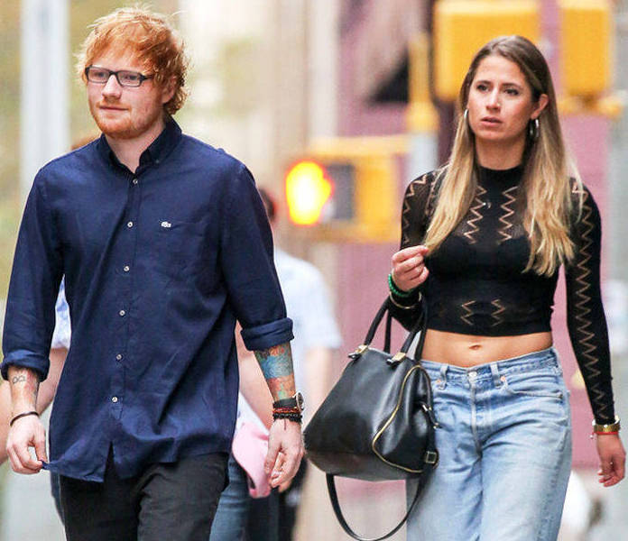 Ed Sheeran and Cherry Seaborn Ed Sheeran and Cherry Seaborn