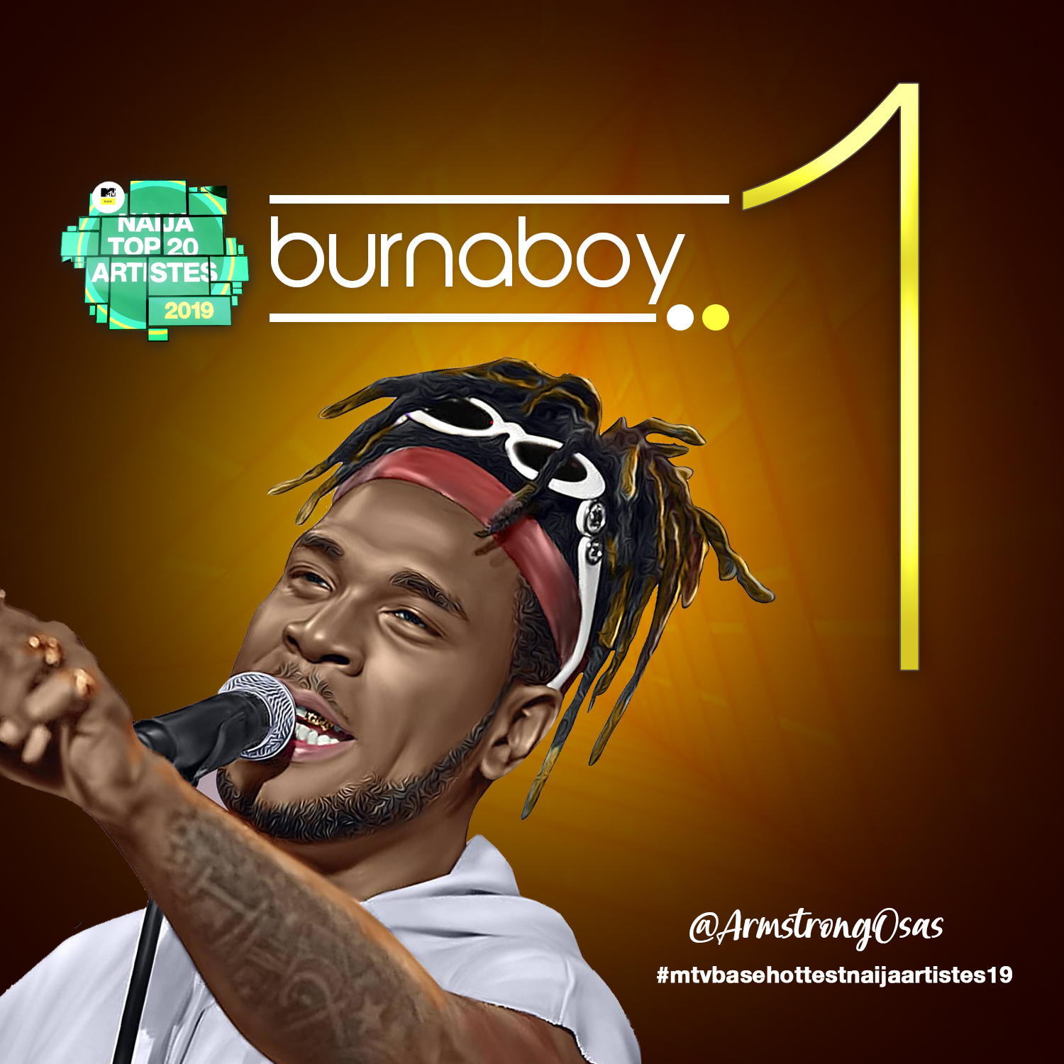 Burna Boy, Davido & Zlatan Top The MTV Base Hottest Nigerian Artistes