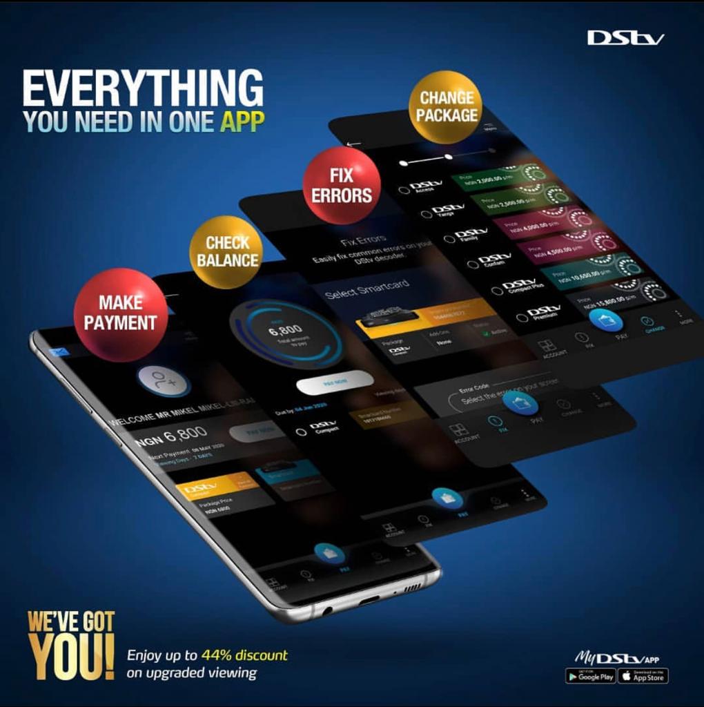 DStv self-service