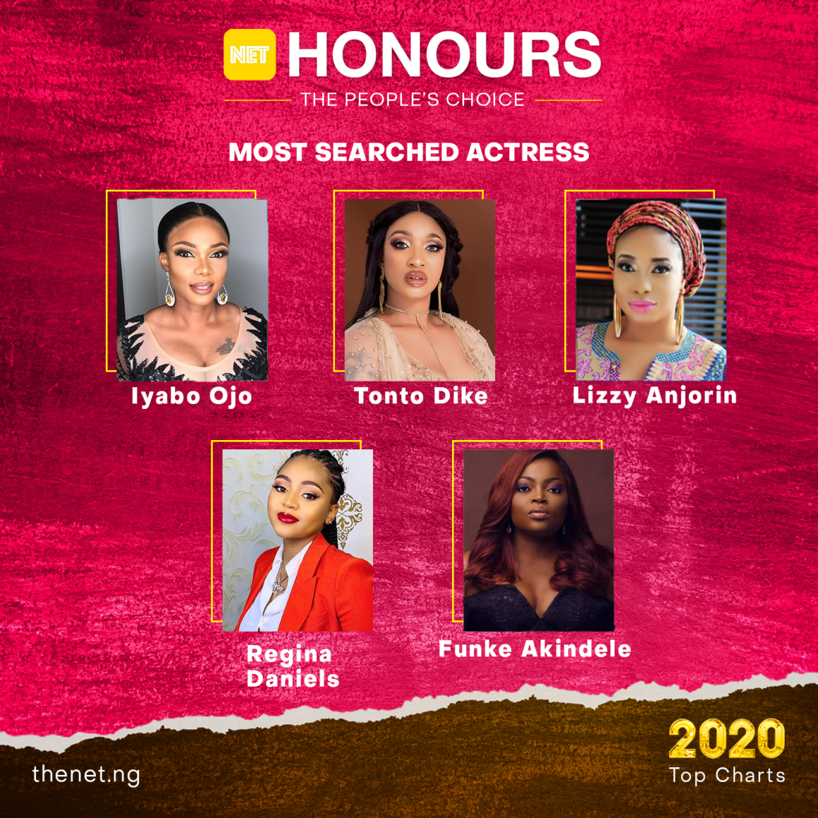 NET Honours Regina Daniels