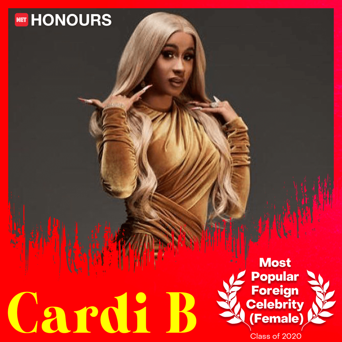 cardi b net honours 2020