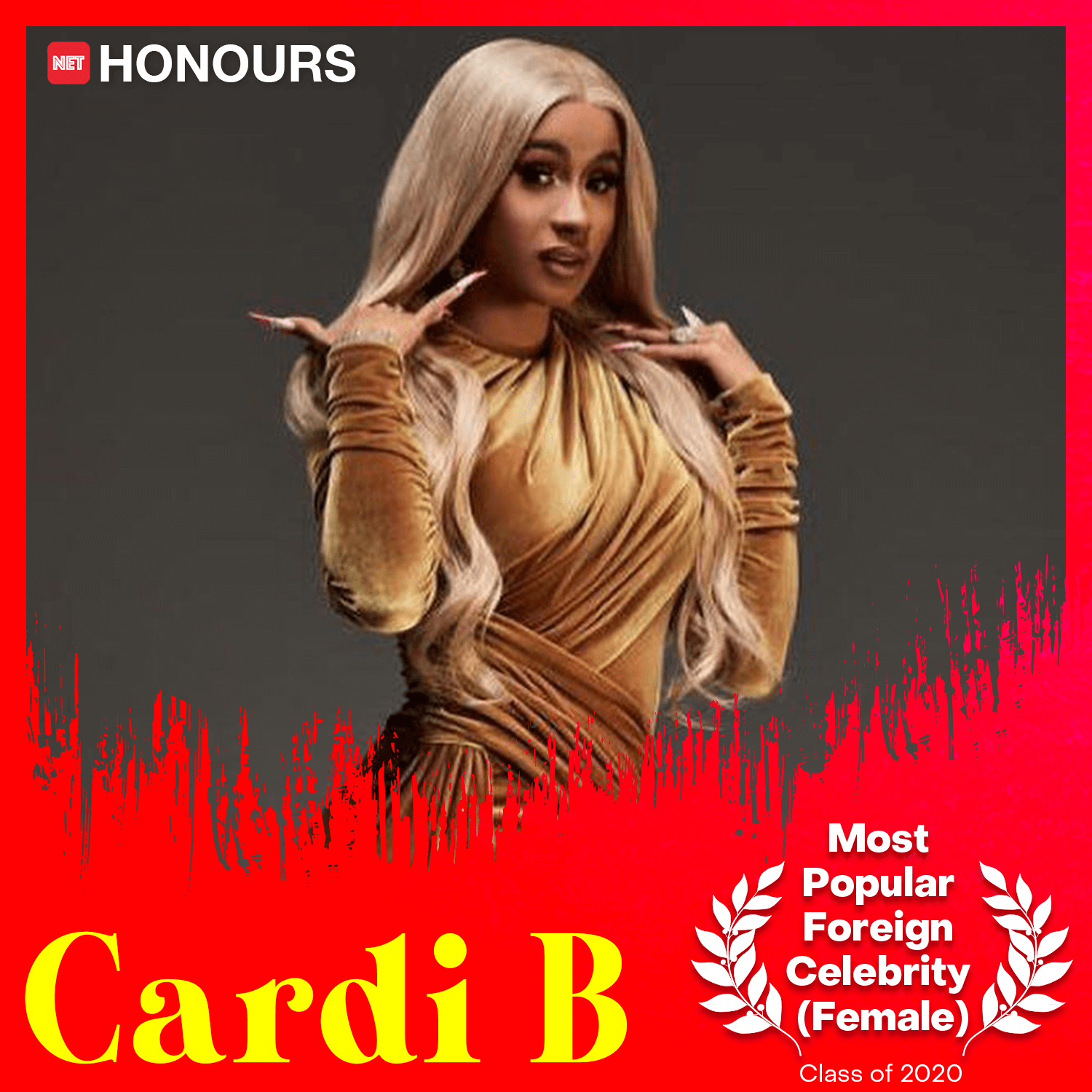 cardi b net honours 2020