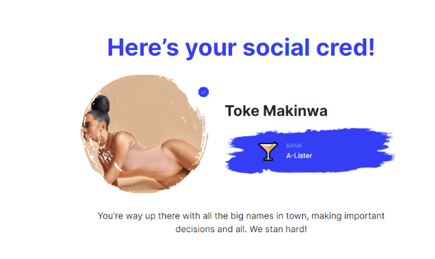 Toke Makinwa