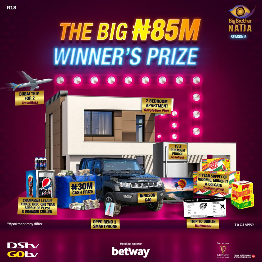 N85m grand prize