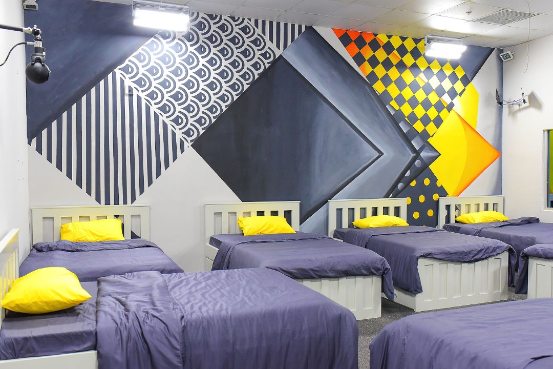 Bedroom at BBNaija Lockdown House
