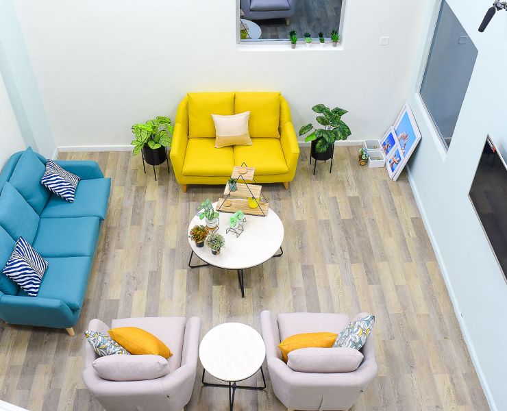 Head of house lounge at BBNaija Lockdown House