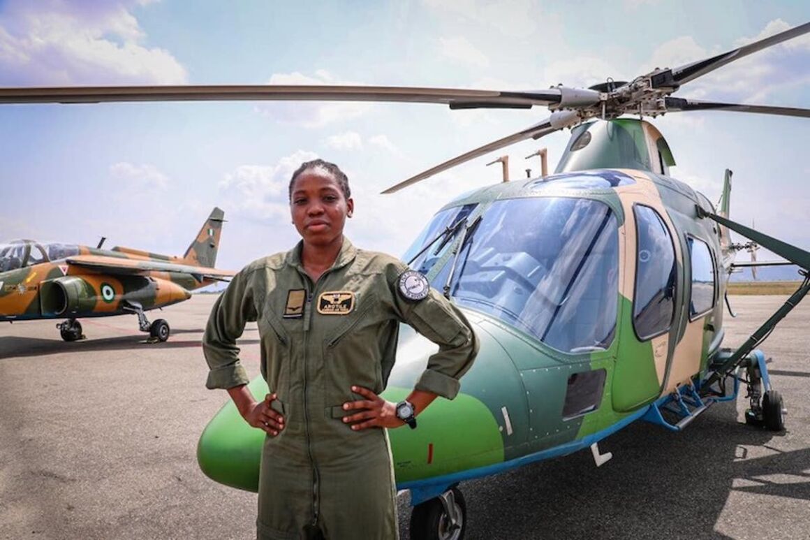 Tolulope Arotile_first female combat helicopter pilot