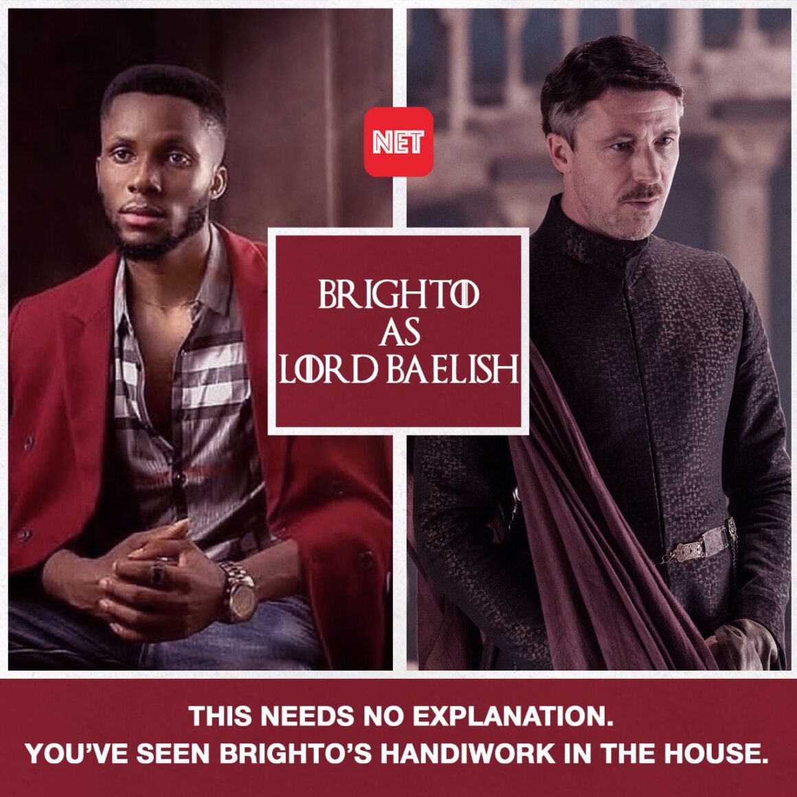 Brighto as Lord Baelish