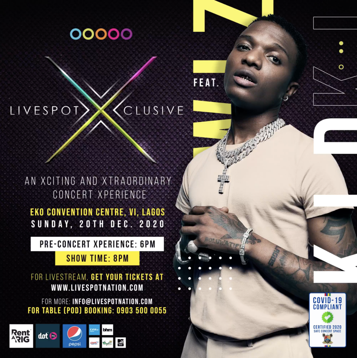 Livespot Wizkid