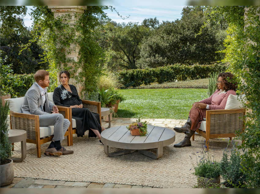 Oprah interviews Harry and Meghan